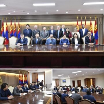 УИХ дахь Монгол-Америкийн парламентын бүлгийн гишүүд АНУ-ын Конгрессын Төлөөлөгчдийн танхимын төлөөлөлтэй уулзаа