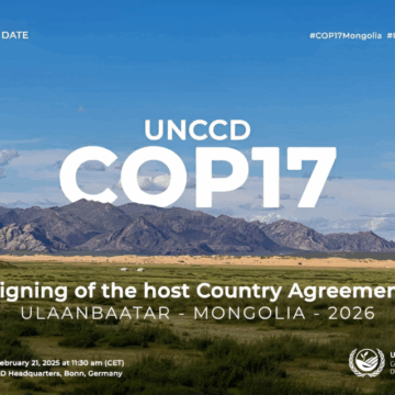 Монгол Улс UNCCD COP17 бага хурлыг зохион байгуулна