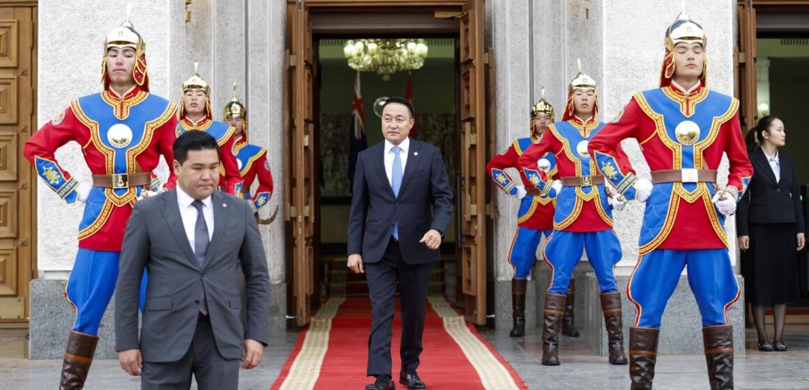 УИХ-ын дарга Д.Амарбаясгалан Шинэ Зеланд Улсын Парламентын Төлөөлөгчдийн танхимын дарга Жерард Браунли-г угтан авлаа