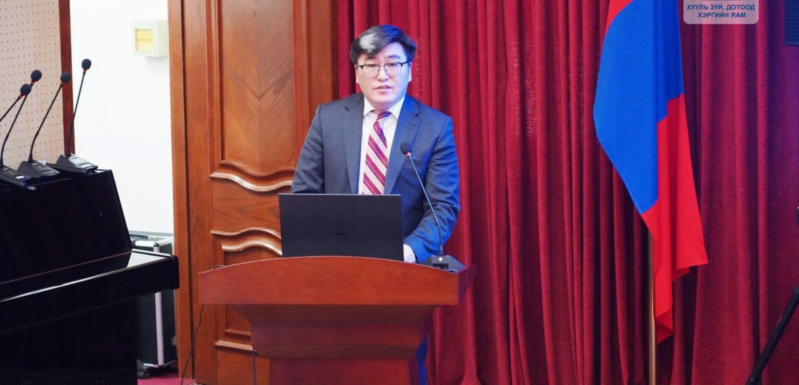 ШИНЭ АЛБАН ХААГЧДАД ЖЕНДЭРИЙН ЭРХ ТЭГШ БАЙДЛЫГ ХАНГАХ МЭДЛЭГ ОЛГОХ СУРГАЛТ БОЛЛОО