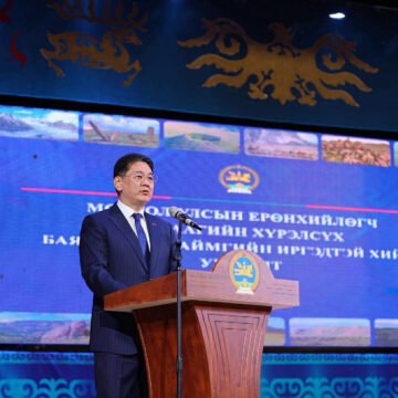 Монгол Улсын Ерөнхийлөгч У.Хүрэлсүх Баян-Өлгий аймагт ажиллаж байна